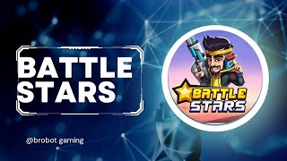 Trying techno's new game. Battle stars. Brobot gaming.