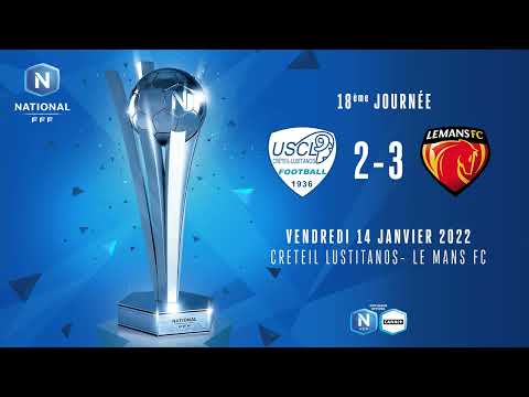 Résumé | US Créteil-Lusitanos 2 - 3 Le Mans | J18 National 2021/2022