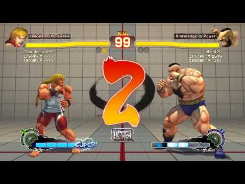 Ultra Street Fighter IV battle: Ken vs Zangief