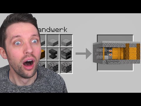 WIR CRAFTEN GANZE HÄUSER! - Minecraft