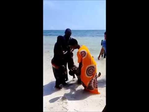 Powerful deliverance from a demon during baptism