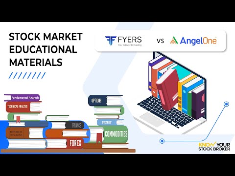Stock market learning materials FYERS vs AngelOne