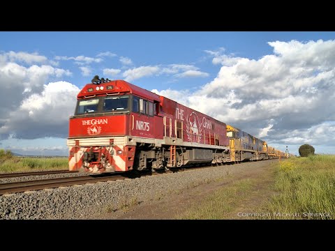 4MA5 Pacific National Container Train (10/11/2021) - PoathTV Australian Railways