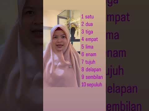 Indonesian language. Learn numbers. 10 most Important words #study #lesson #shotrs