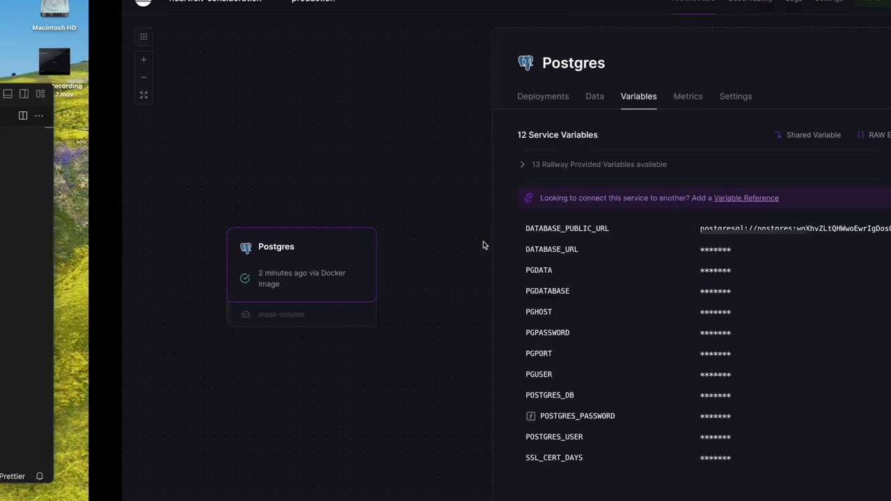 Connect pgAdmin to Postgres Database | Railway.app