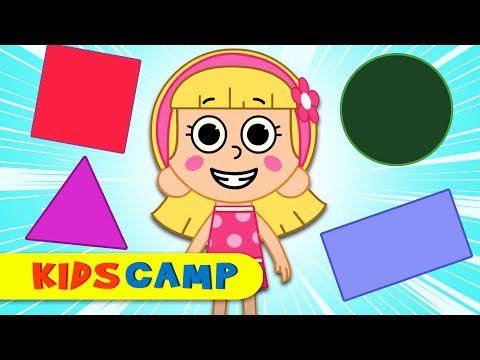 My House of SHAPES | Shapes in my Nursery Rhymes With Elly by KidsCamp