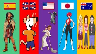 Cartoons From Different Countries | Pt.119