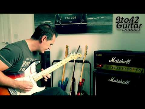 Maxon OD-9 into Marshall DSL 2000 Head and 1936 vintage Cab