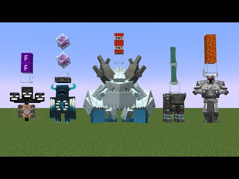 Which Bosses and Mobs Will Die? Wither Storm Will Die???