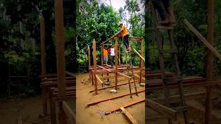 Download lagu MEMBANGUN RUMAH KAYU DI HUTAN | IMPIAN ORANG ORANG DI HARI TUA mp3