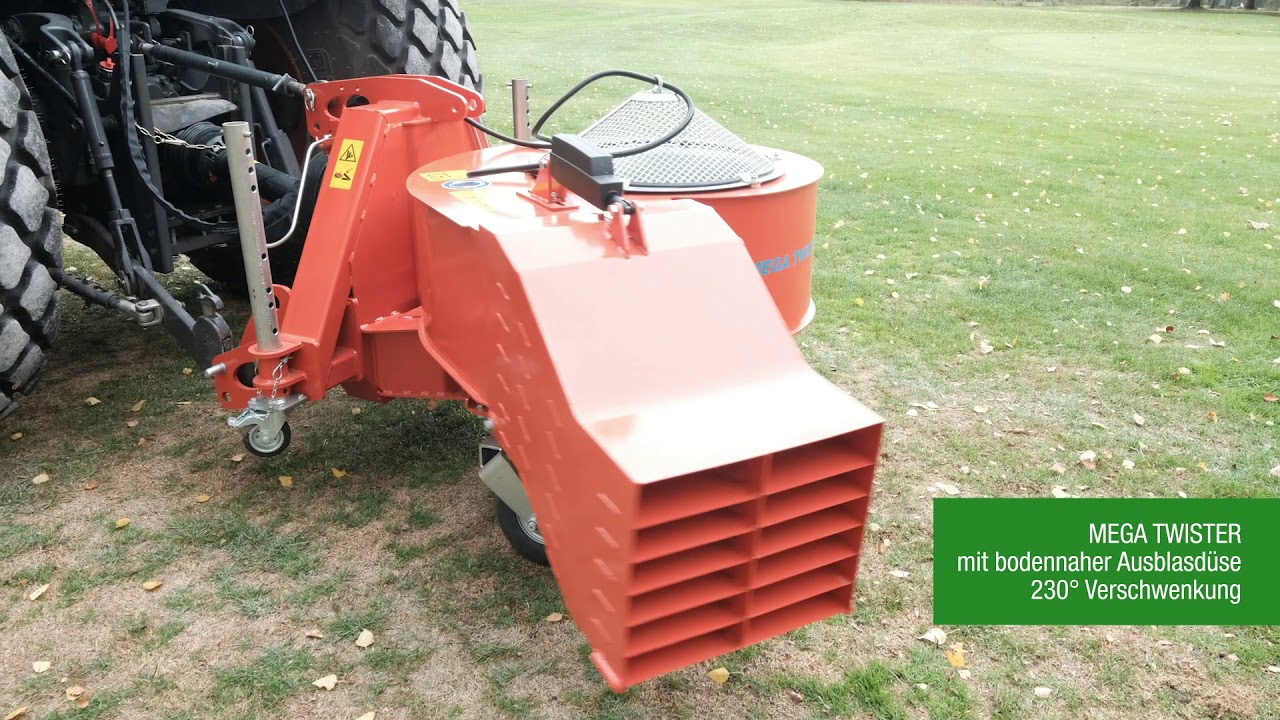 SOUFFLEUR PORTE POUR TONDEUSE FRONTALE JD WIEDENMANN WHISPER TWISTER