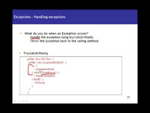 Java Tutorial 09 Java Exceptions Overview1