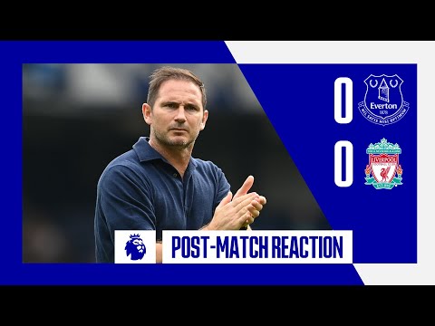 EVERTON 0-0 LIVERPOOL | FRANK LAMPARD REACTS TO MERSEYSIDE DERBY DRAW!