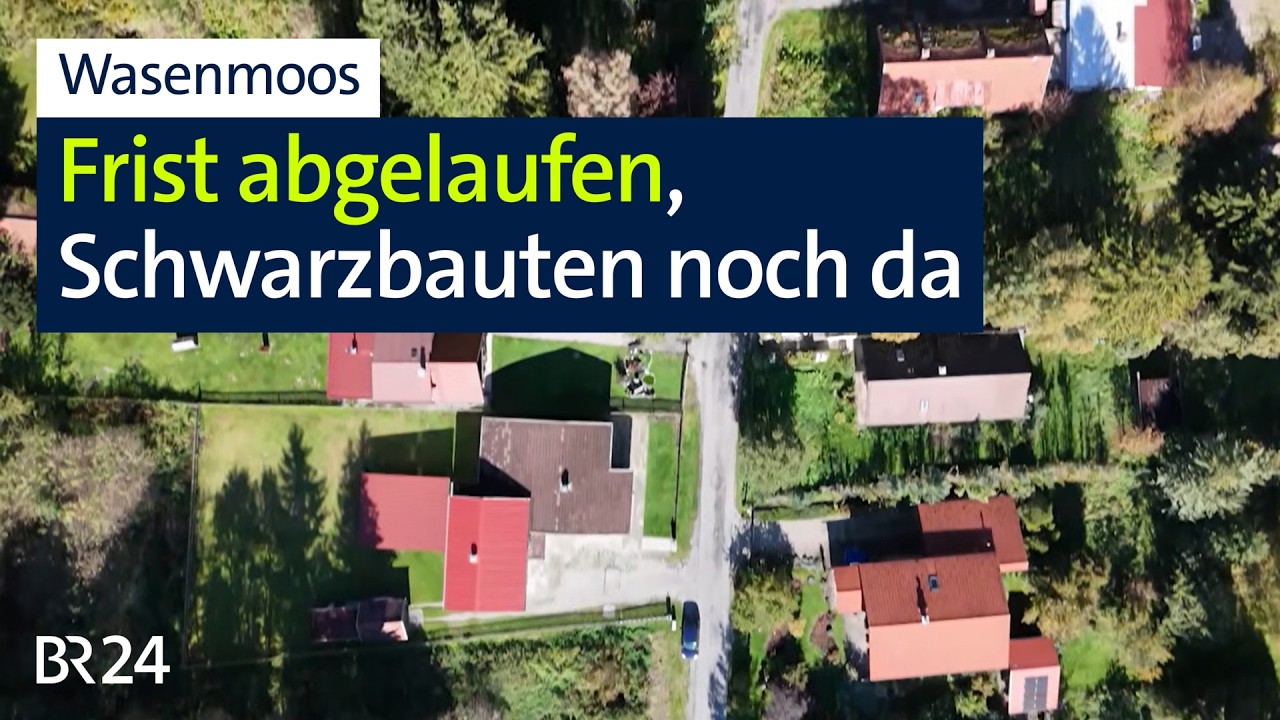 Über 100 Schwarzbauten hätten im Wasenmoos bereits abgerissen werden müssen | Abendschau | BR24