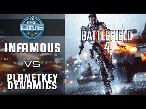 Planetkey Dynamics vs. InFamouS - Cup 2 Semifinals - ESL One Summer 2014 - Battlefield 4