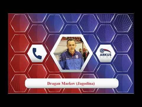 Najava 5. kolo ARKUS lige za žene / Markov Dragan - trener ekipe Jagodine