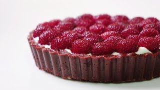 노오븐! 산딸기 치즈 타르트 만들기 No-Bake Raspberry cheese tarte | 한세 HANSE