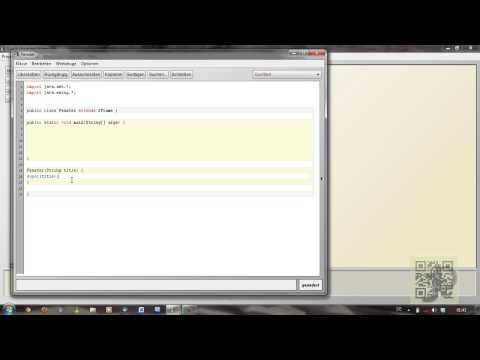 Java GUI Tutorial für Anfänger deutsch / AWT &. Swing  #1