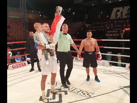 Veljko Ražnatović nokautom u PRVOJ rundi zabeležio 11. pobedu! / Gori Istanbul!