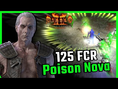 125 FCR Poison Nova Necromancer, Build Guide and Showcase - Diablo 2 Resurrected
