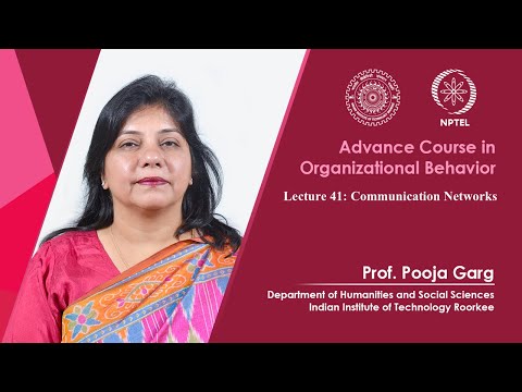 Advance Course in Organizational Behavior Promo Video By Prof Pooja Garg