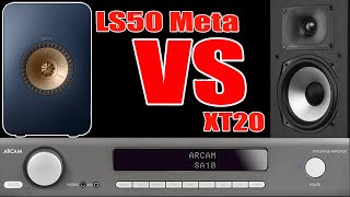 Video thumbnail for [Sound Battle] KEF LS50 Meta vs Polk Audio XT20 Bookshelf Speakers w/Arcam SA10 Amp by E Project