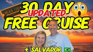 Free Cruise Giveaway Update | Exploring Salvador, Brazil | Villa Vie Residences World Cruise | Ep 90