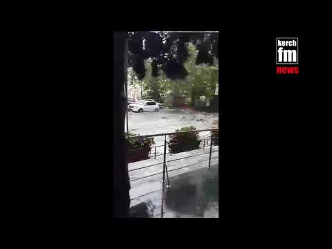 Оккупированную Ялту заливает дождь