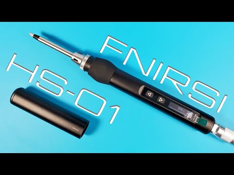 FNIRSI HS-01: программируемый паяльник со сменными жалами. PD 65W vs DC 96W