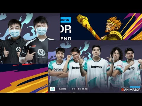 BeastCoast vs Vici Gaming Both Games | Bo2 | WePlay AniMajor| Day 5 | DOTA 2 | English Casters