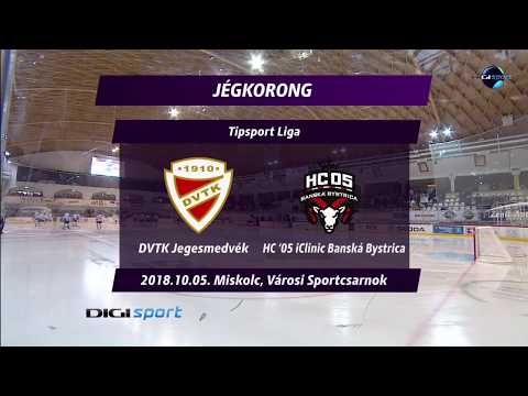 9. forduló DVTK Jegesmedvék - HC'05 Banská Bystirca 2-5