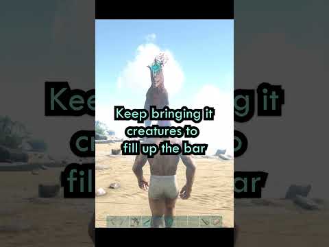 How to Tame a Carcharodontosaurus Ark Survival Evolved #shorts