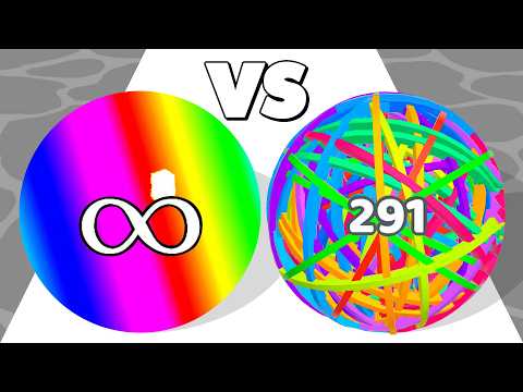 FLEXY RUNNER /vs MERGE BALL RACE ∞ ASMR Gameplay Android iOS • Ball Merge Math Games