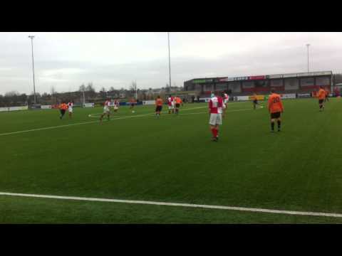 Meern De 2 (za) vs. Zuidvogels HSV De 2 (za) 2-2-2013 13:07
