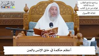 13 - أعظم حكمة في خلق الإنس والجن - عثمان الخميس