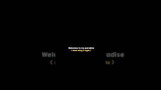 Download lagu [CCP]Mentahan Overlay Lirik Lagu 30detik//🎶 Welcome To My Paradise🎧Story Wa II Terbaru mp3