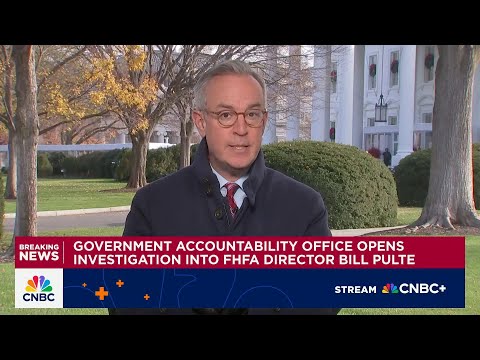 Government Accountability Office opens investigation into FHFA chief Bill Pulte