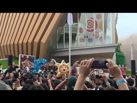 インドネシア館 閉幕式  EXPO 2025 Yoyakunashide ♫Suguhairelu.♫ ヘビーローテーション 10/12