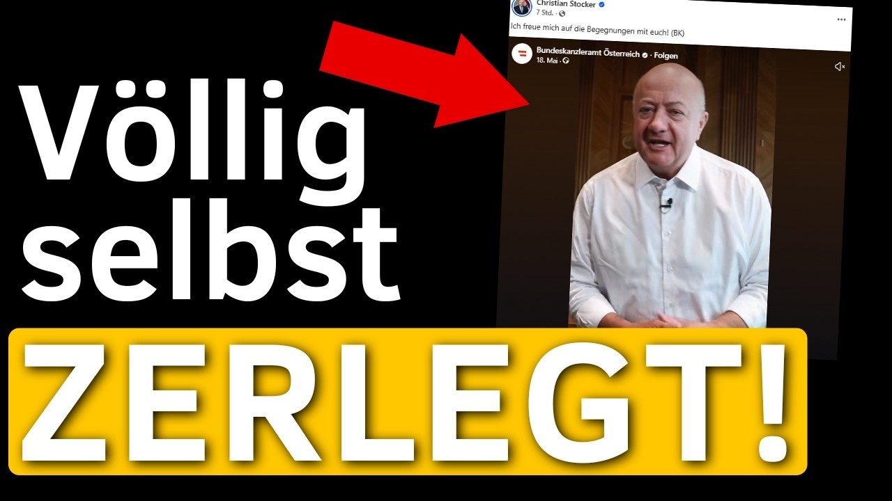 DIESES Kanzler-Video fliegt der ÖVP um die Ohren!