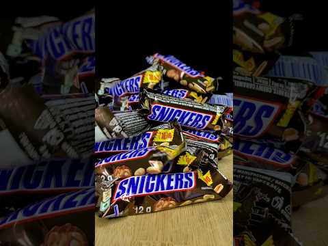 Snickers With Ice-cream Milkshake ASMR #shorts