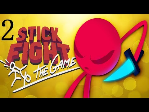 Stick Fight: The Game - Let´s Play 02 - Spiel mit Ketten feat. GameknightLP,Prokratis