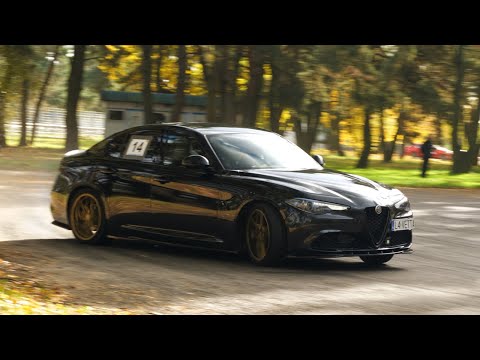 Mateusz Kruk, Alfa Romeo Giulia - VI SuperOES Tor Poznań - 25.10.2025