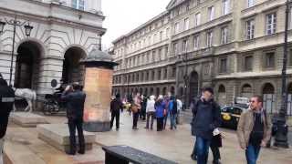 preview picture of video 'Side of the filming have done in the old city of Warsaw today'