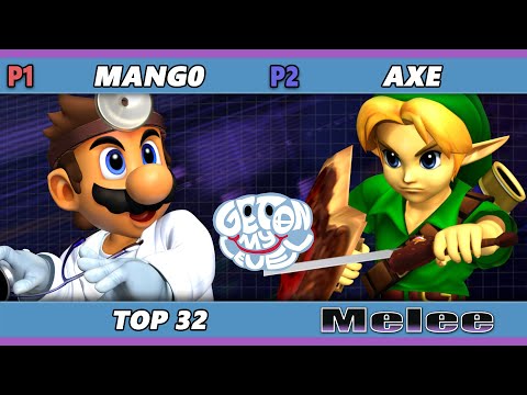 GOML 2023 - Mango (Falco, Dr. Mario) Vs. Axe (Pikachu, Young Link) Smash Melee - SSBM