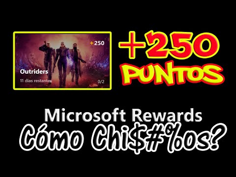 Gana 250 Puntos De Microsoft Rewards En Outraiders | Cómo Chin#€%os? | Tarjeta Perforada