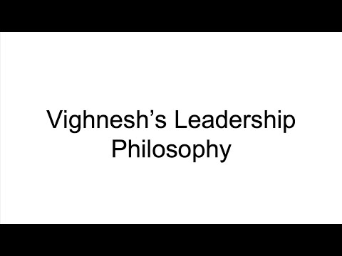 My Leadership Philosophy