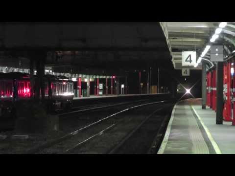 37612 with 37611 DIT 6k73 Sellafield - Crewe flasks 14th October 2013 THRASH !!