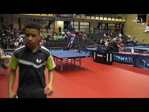 NK 2019 Heren enkel: Gabrielius Camara - Ewout Oostwouder