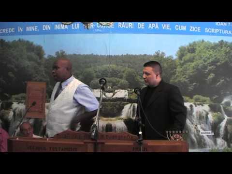 Fr. Joseph Hombe Machopa la Biserica din Hunedoara