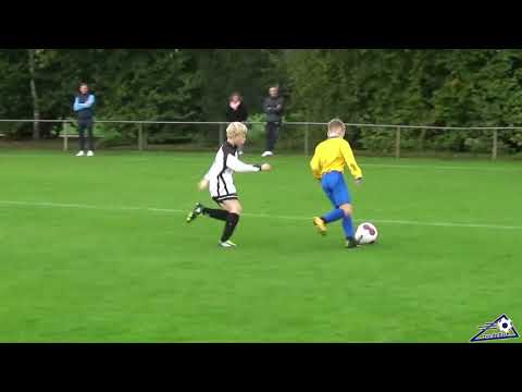 ZVV De Esch JO11-1 tegen Sparta JO11-2 op 30-9-2017